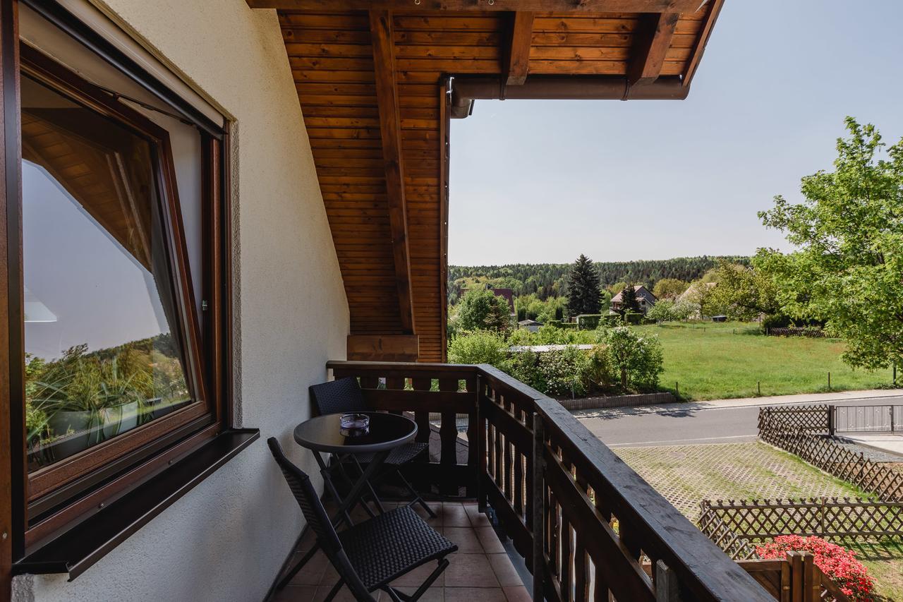 Ferienwohnung Hetzdorf - Urlaub Am Tharandter Wald Bagian luar foto